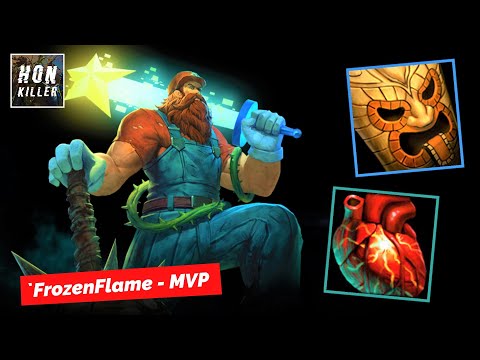 HoN Berzerker INSANITARIUS with BEHEMOTH'S HEART - MVP