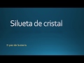 Silueta de cristal- K paz de la sierra letra
