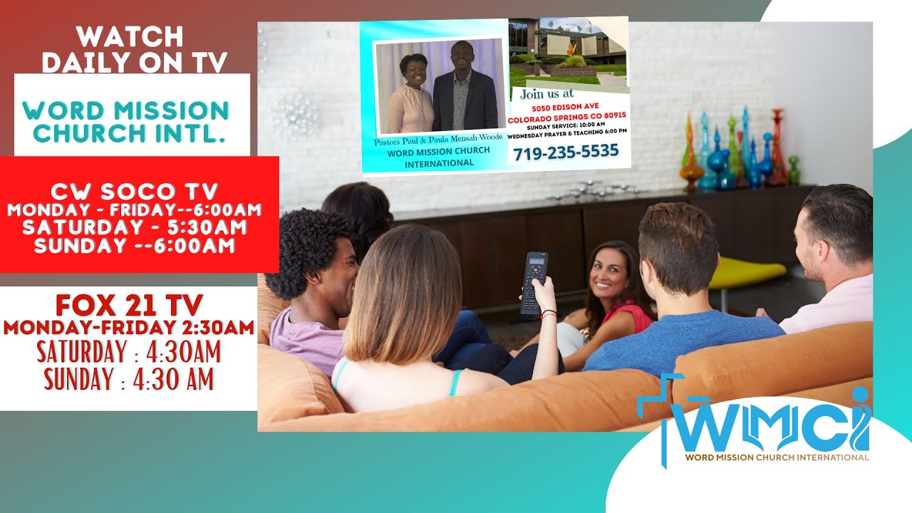 Watch Sermons Daily on FOX21 and SOCO CW
