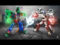 Hello Carbot Road Saber Vs Tobot Quatran Review 헬로카봇 로드세이버 Vs 또봇 쿼트란