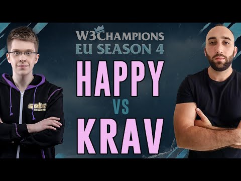 WC3 - W3C Season 4 Finals EU - Round of 16: [UD] Happy vs. KraV [UD]
