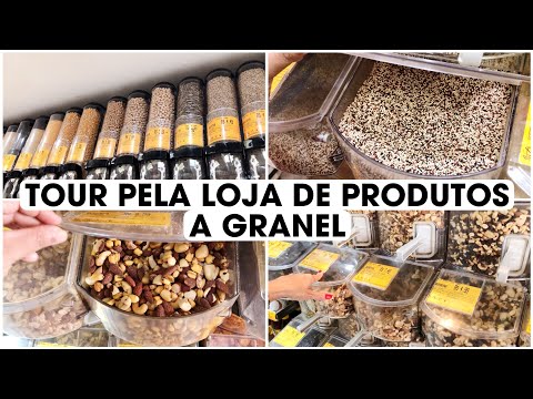 TOUR | O QUE ENCONTRAMOS NA LOJA DE ALIMENTOS A GRANEL?