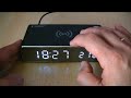 GEMBIRD DAC-WPC-01-S skaitmeninis žadintuvas su belaidžio įkrovimo funkcija