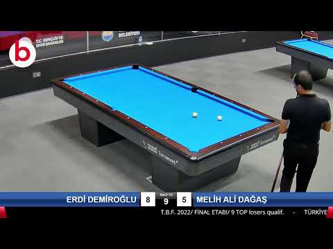 ERDİ DEMİROĞLU & MELİH ALİ DAĞAŞ Bilardo Maçı - 