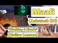 Maafi - Ashutosh KC | Guitar Lesson | Plucking & Chords | Galti Mero Matrai Ho Ra | (Unreleased)