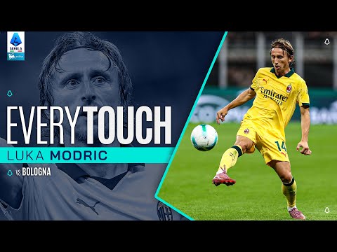 EVERY TOUCH by Luka Modric | Milan-Bologna | Serie A 2025/26