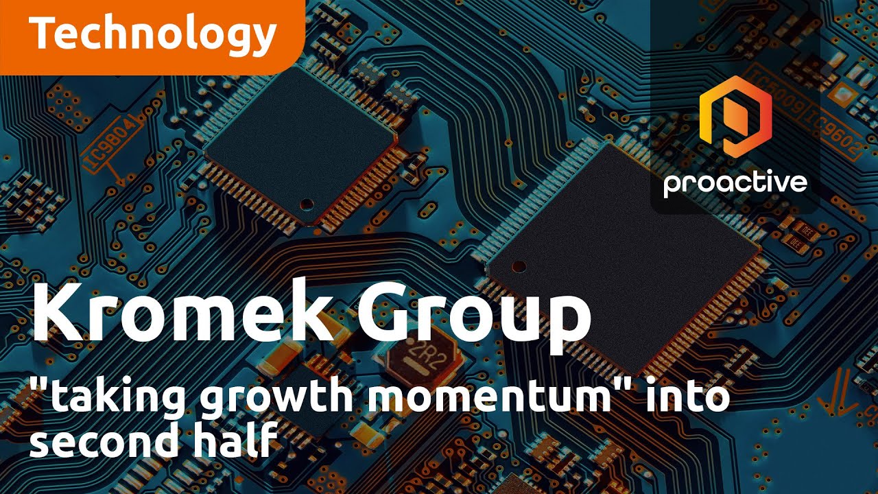 Kromek Group "taking growth momentum" into second half