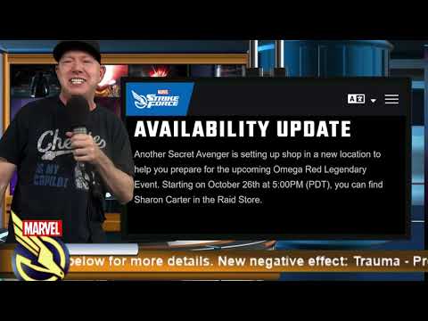 Sharon Not in Raid Orbs? - Patch Next Week - Offer Review - MARVEL Strike Force - MSF