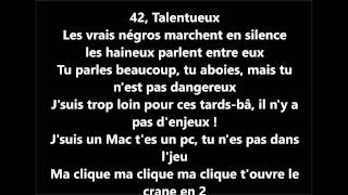 Booba - Parlons Peu Lyrics
