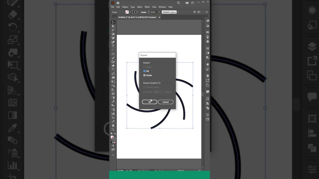 how to make a camera shutter in illustrator