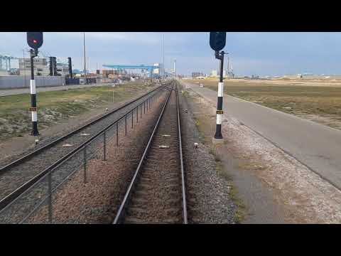 Cabinerit ex RWG terminal (princes amalia haven) naar maasvlakte west