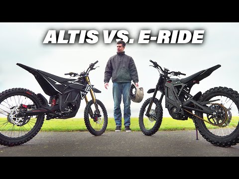 These 70MPH “E-Bikes” should not exist… (Altis Sigma VS. E-Ride Pro SR)