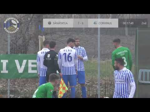rezumat CS Sănătatea Servicii Publice Cluj-Napoca - Corvinul Hunedoara (CS Hunedoara) 1 - 7 (1 - 2)