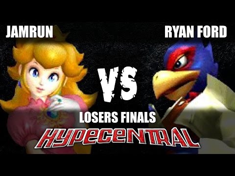 HC10 Melee Losers Finals: jamrun (Peach) vs Ryan Ford (Falco)