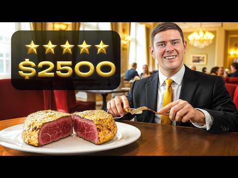 WE TRIED THE MOST EXPENSIVE FOOD IN WARSAW