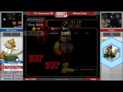 CFL Smackdown 118 Melee - SS Colbl (Marth, Fox) vs Harriet (Fox) - Winners Semis