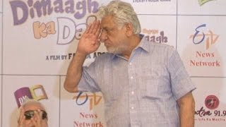 When Om Puri Saluted A Girl At Hogaya Dimaagh Ka Dahi Press Meet