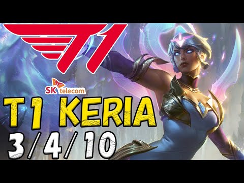 T1 Keria カルマ(Karma) VS ソラカ(Soraka) SUPPORT patch 12.21 NA RANK