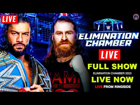 🟥 WWE Elimination Chamber PPV Live Watchalong - Elimination Chamber Full Show - Wrasslinews #WWE