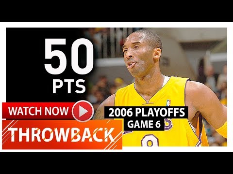 Throwback: Kobe Bryant Game 6 Highlights vs Suns (2006 Playoffs) - 50 Pts, 8 Reb, Best HD Quality!