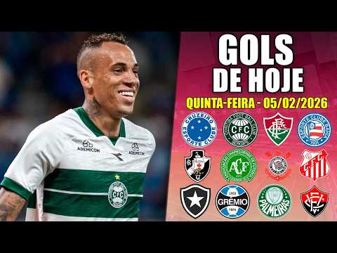 ⚽ ALL THE GOALS FROM THURSDAY, FEBRUARY 5, 2026 - TODAY'S GOALS, BRAZILIAN CHAMPIONSHIP SERIES A ...