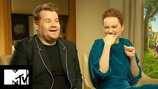 James Corden And Daisy Ridley’s FUNNIEST 'Peter Rabbit’ Moments & Bloopers | MTV Movies video