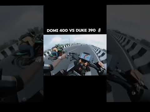 Dominar 400 vs Duke 390 Race