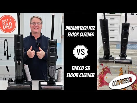 Tineco Floor ONE S3 vs Dreame H12 Pro Wet Dry Vacuum mop Cleaner COMPARISON
