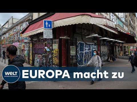 CORONAVIRUS IN EUROPA: Scharfe Corona-Maßnahmen treten in Kraft