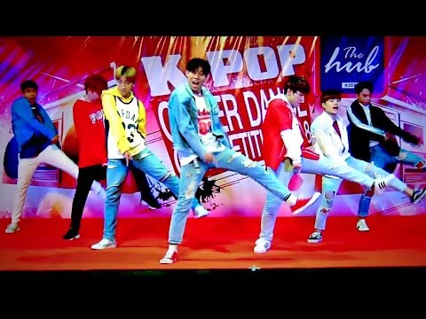 "Dark Night" cover "DNA" (BTS) @ "THE HUB Cover Dance" :Zeer Ransit