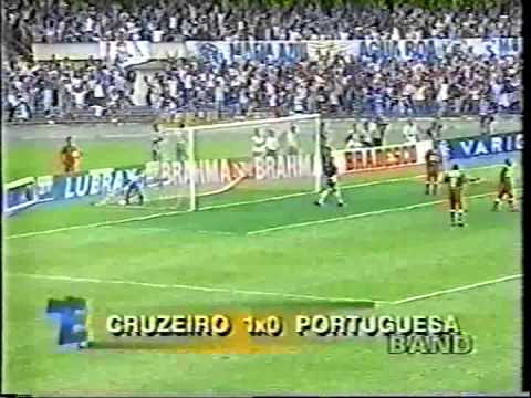 Cruzeiro 1 x 0 Portuguesa - Campeonato Brasileiro 1996