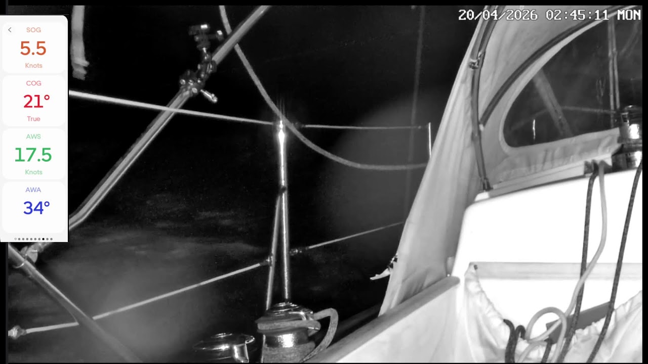 24/7 LIVE - Mara and Gabi Sailing Across the Atlantic Ocean