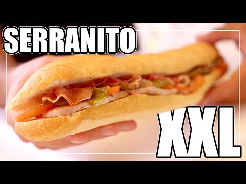 BOCADILLO de LOMO XXL - Serranito de CATEGORIA! | El Bocadillo del Mes
