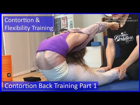 42 Frederick van Laak Contortion: Pro Backbend Part 1 -  Also for Yoga, Pole, Ballet, Dance People