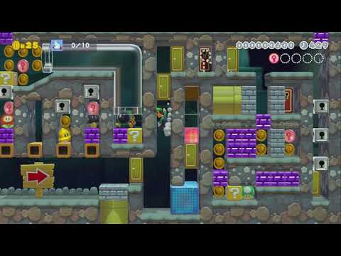 Puzzles en el minimapa 5 by tic_tac - Super Mario Maker 2 - No Commentary 1bv
