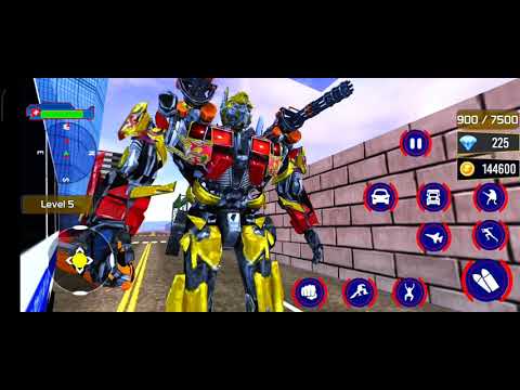 Bus Robot Car Transform * Android Gameplay FHD 60fps