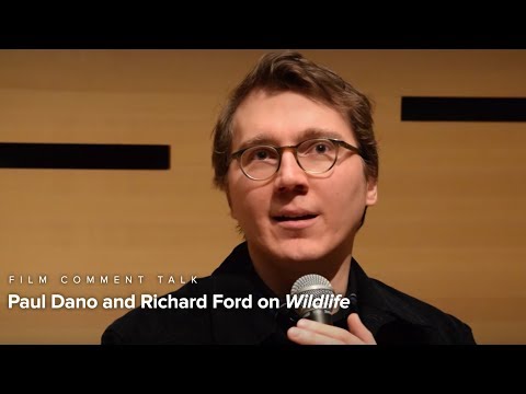 Thumbnail of the video: Paul Dano & Richard Ford on Wildlife