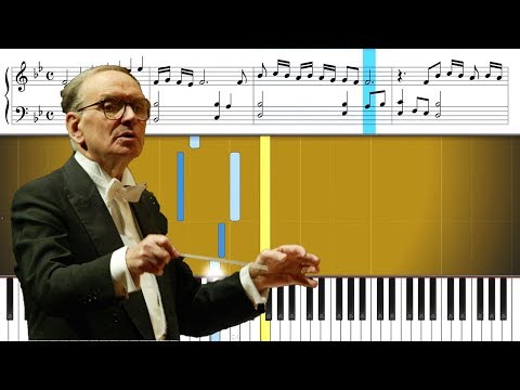 Ennio Morricone - Gabriel's Oboe (easy piano tutorial, in Bb)