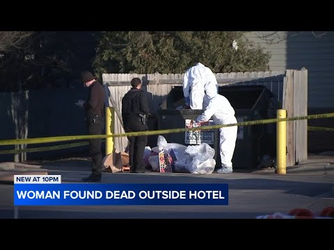 Woman found dead outside hotel in Elk Grove Village, police say