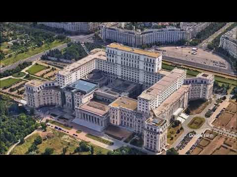 The Palace of the Parliament  in Bucharest, Romania