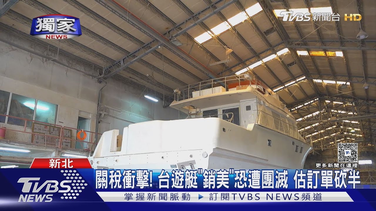 關稅衝擊!台遊艇「銷美」恐遭團滅估訂單砍半