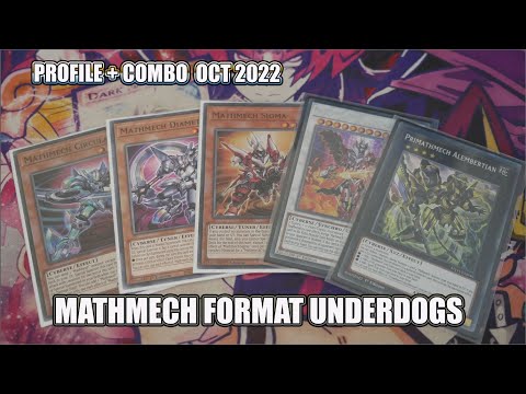 YUGIOH 2nd Place Mathmech Profile + Combo - UNDERDOG of the Format Oct 2022