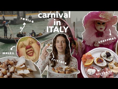 Come festeggiamo il Carnevale in Italia 🎭