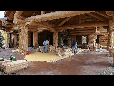 Family of 7 Builds Dream LOG HOUSE in the Alaskan Wilderness in 2 Years by @MontanaHaven