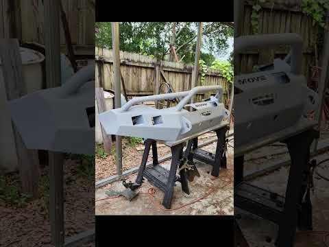 Prerunner Front Truck Bumper with Winch Mount #truck #diy #welder #weldernation #fordtrucks