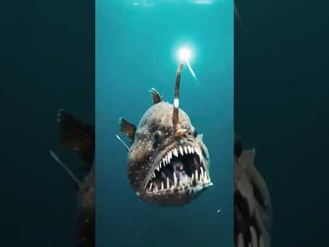 First Ever Daylight Footage of the Black Devil Fish (Seadevil Anglerfish) #ocean