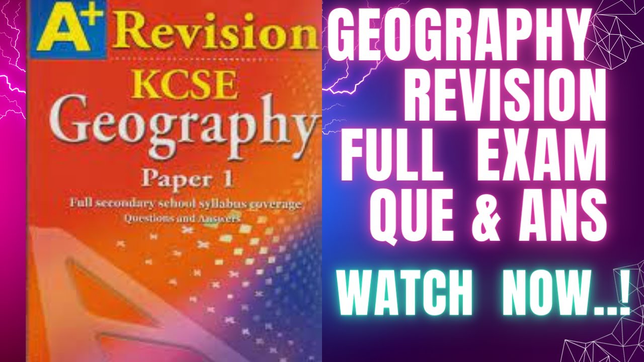 Geography Form 2 Full Exam | Revision Complete Form 1&2 Que & Ans | Revision Geography Paper 2024.
