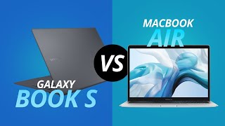 A BATALHA DOS NOTEBOOKS ULTRAFINOS: Galaxy Book S vs Macbook Air