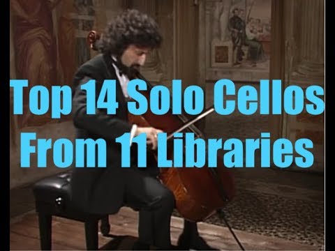14 Cellos from 11 Top String Libraries
