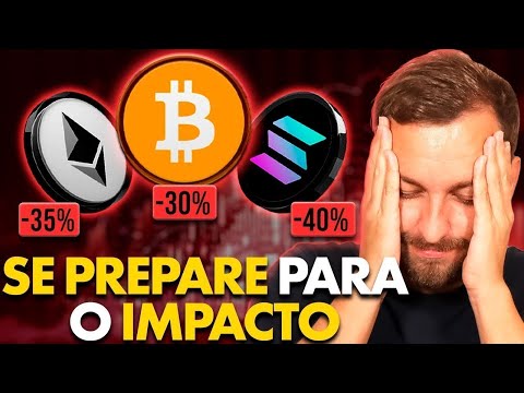 URGENTE: COLAPSO NO BITCOIN E NAS CRIPTOS ALTCOINS | A ARMADILHA CHEGOU